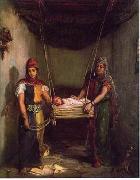 unknow artist Arab or Arabic people and life. Orientalism oil paintings 592 painting